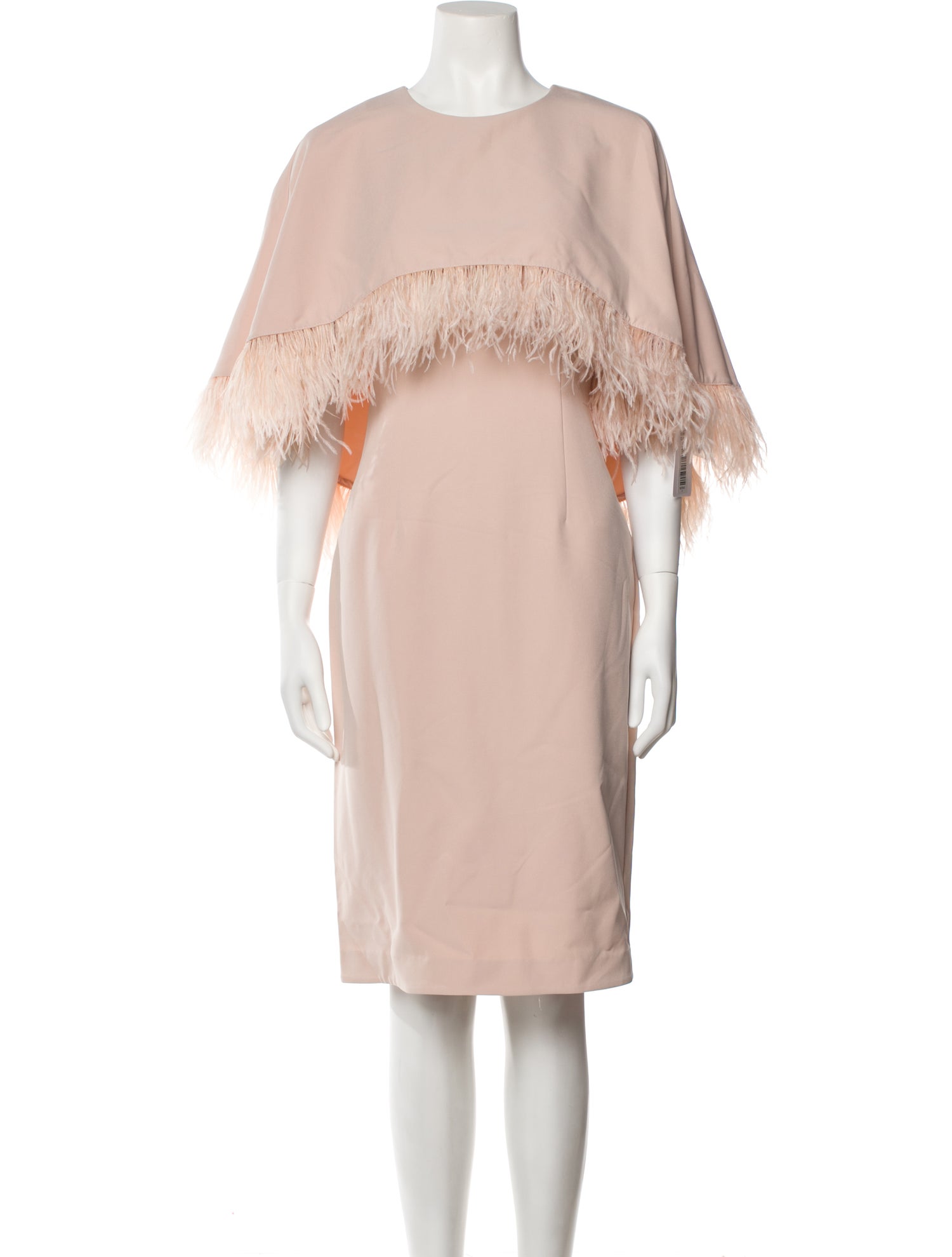 Mikael Aghal Crew Neck Knee-Length Dress w/ Tags