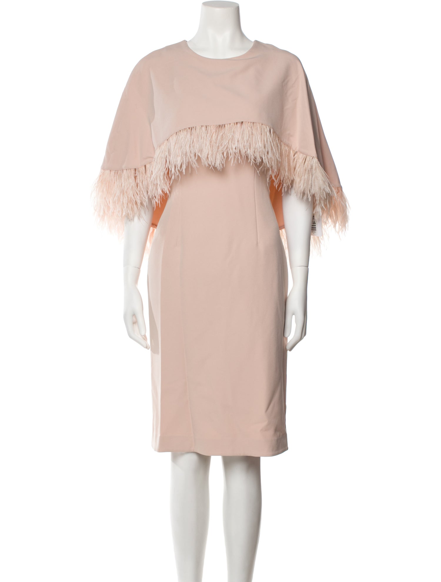 Mikael Aghal Crew Neck Knee-Length Dress w/ Tags