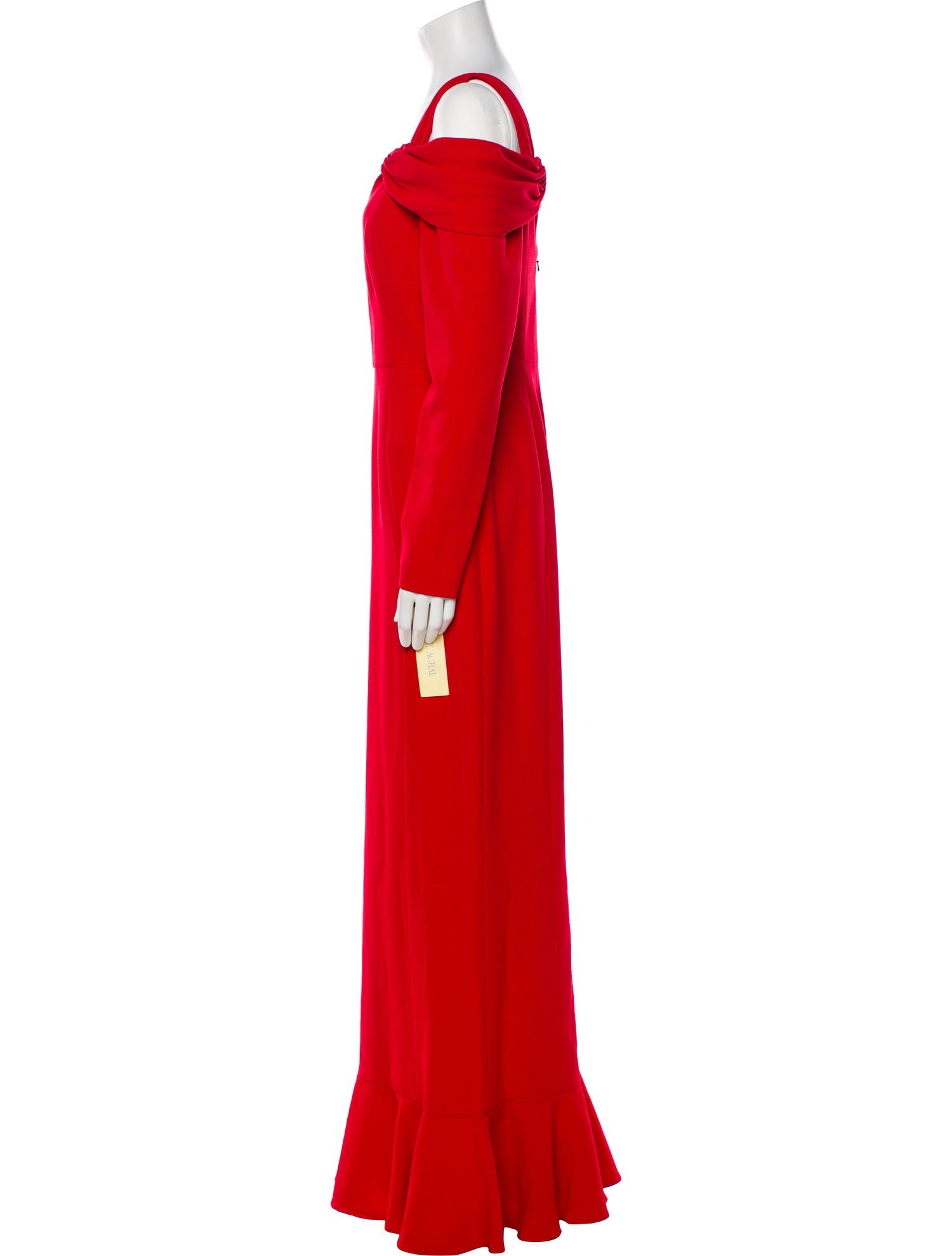 Mikael Aghal V-Neck Long Dress w/ Tags