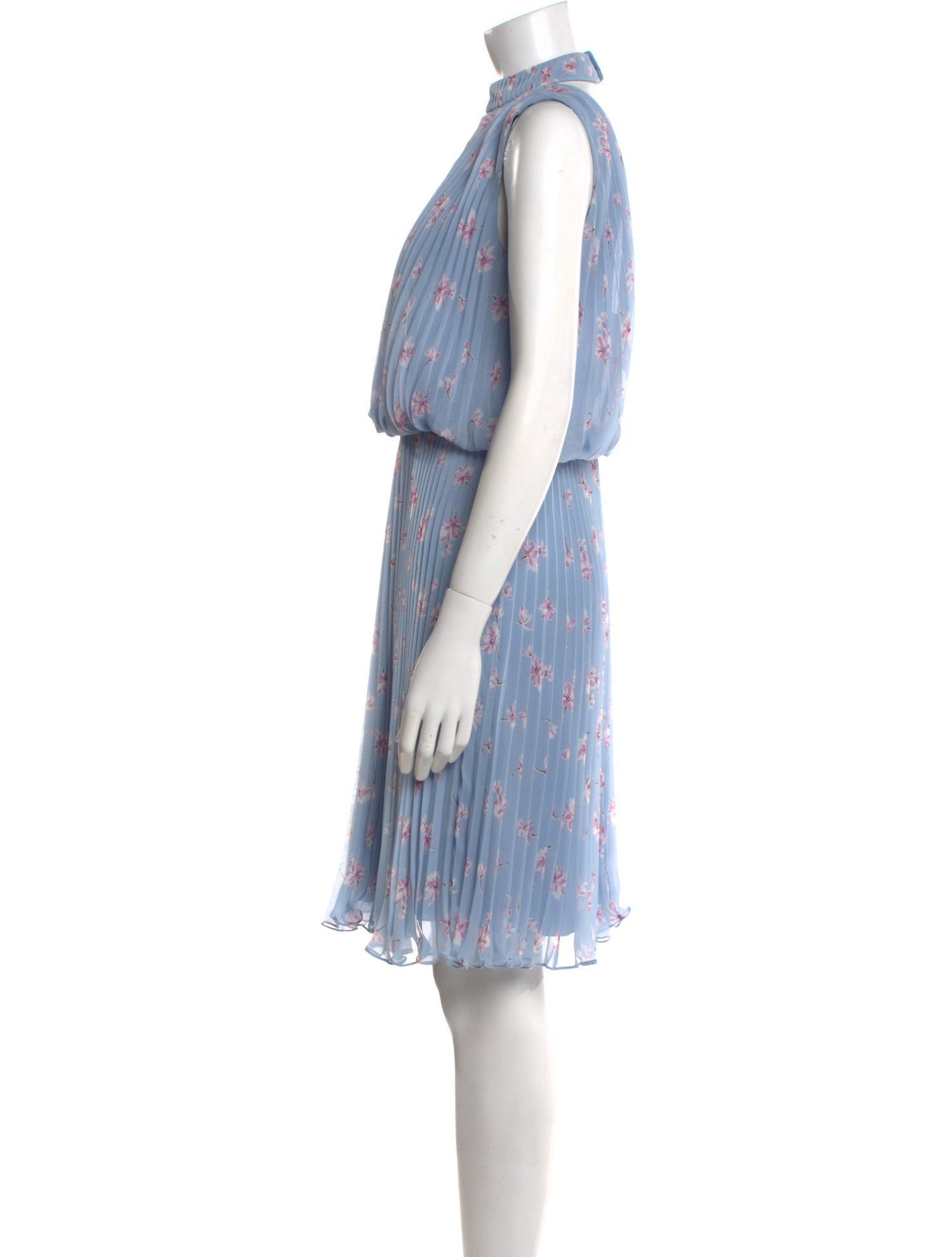 Mikael Aghal Striped Mini Dress