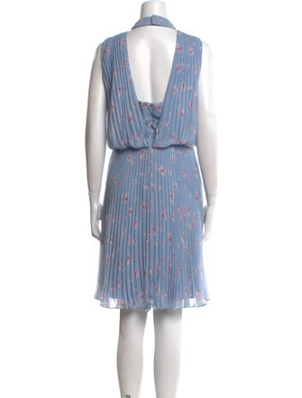 Mikael Aghal Striped Mini Dress