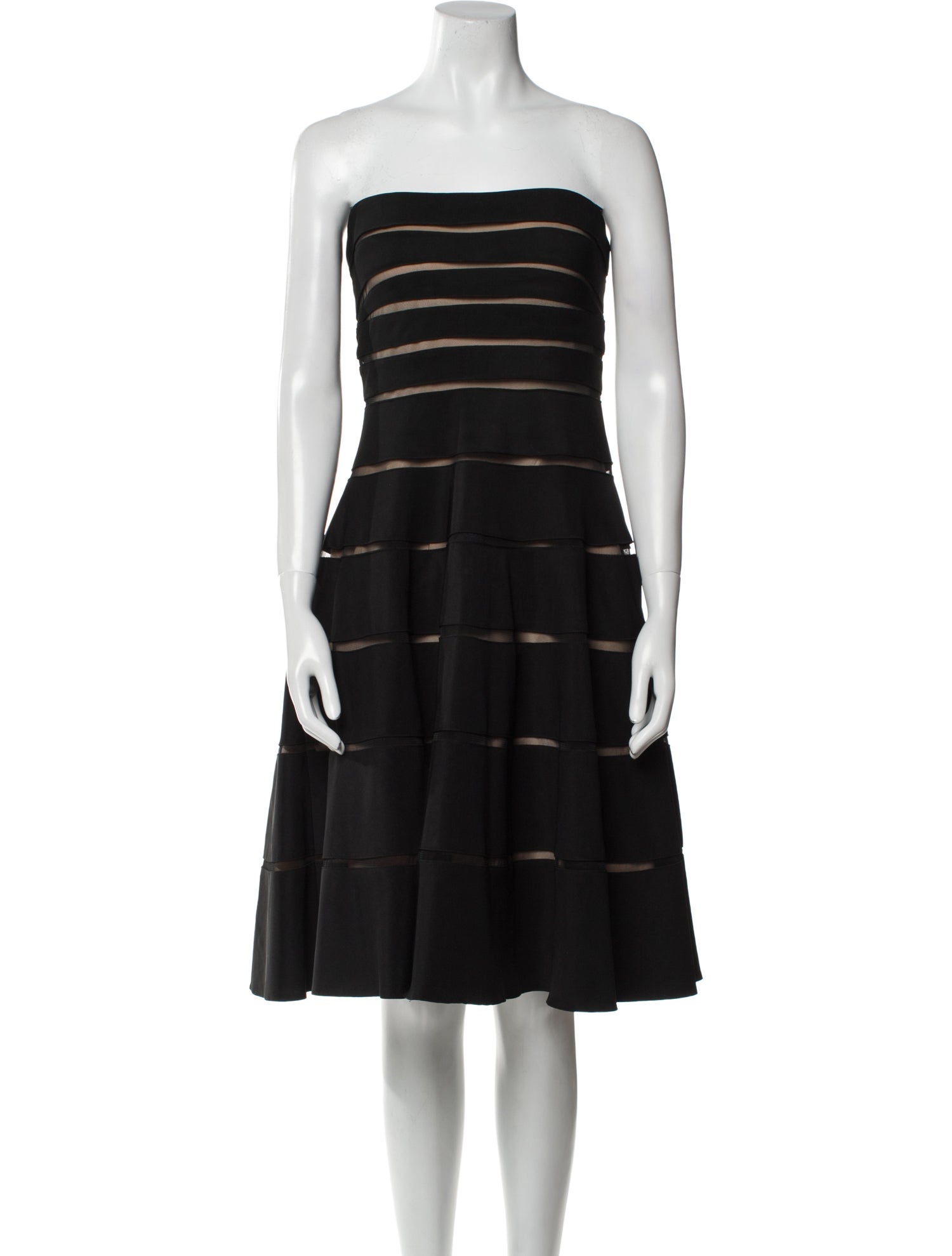 Mikael Aghal Striped Mini Dress w/ Tags