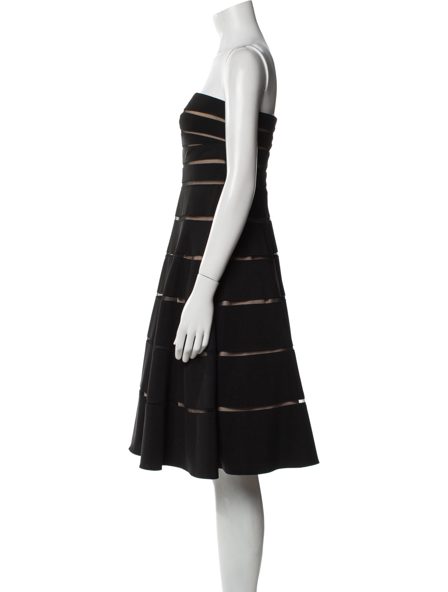 Mikael Aghal Striped Mini Dress w/ Tags