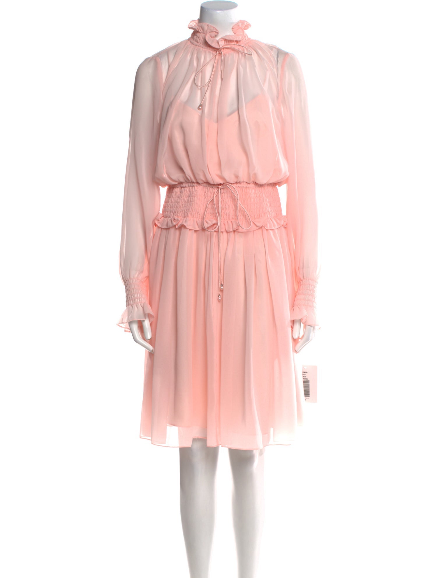 Mikael Aghal Mock Neck Mini Dress w/ Tags