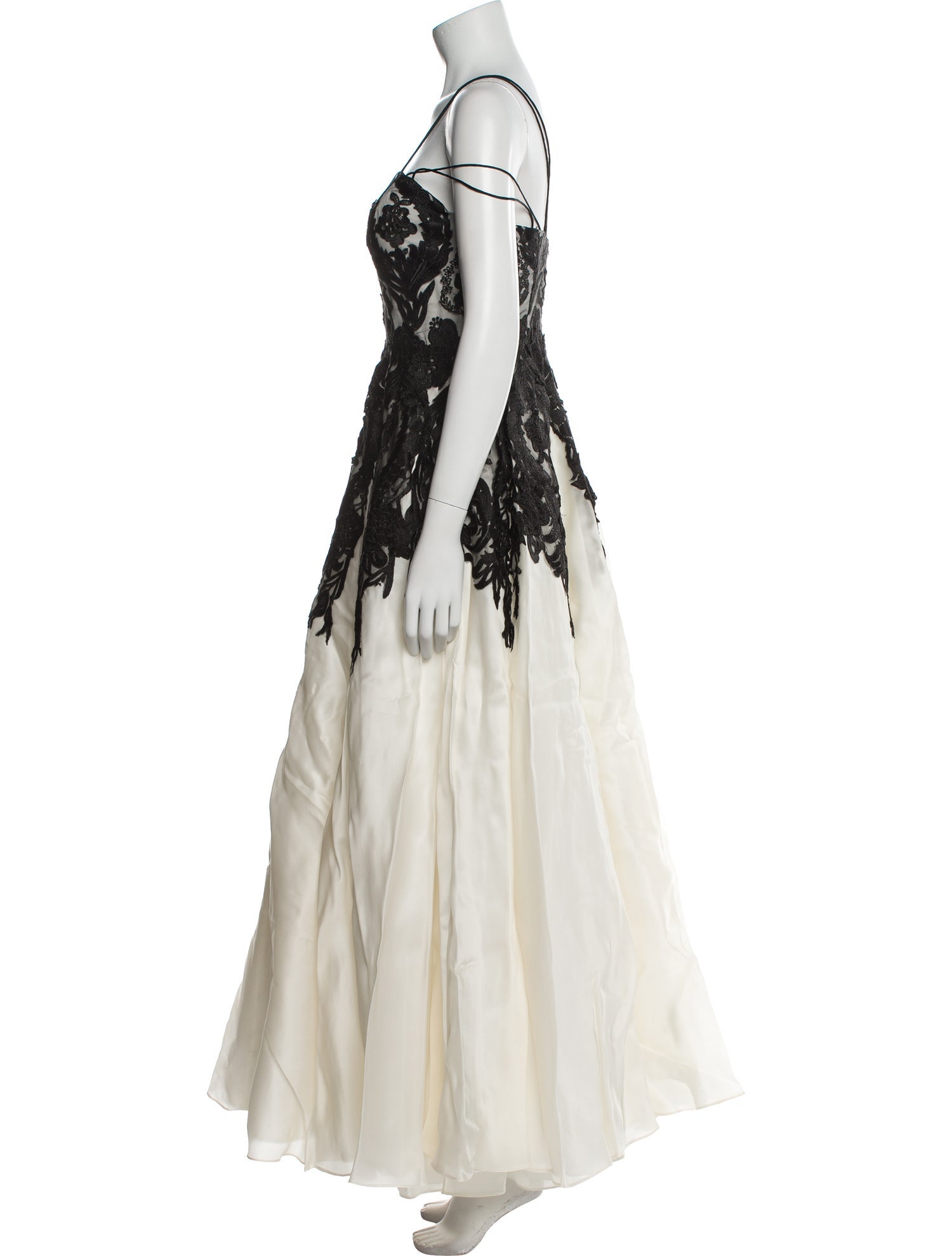 Mikael Aghal Silk Long Dress