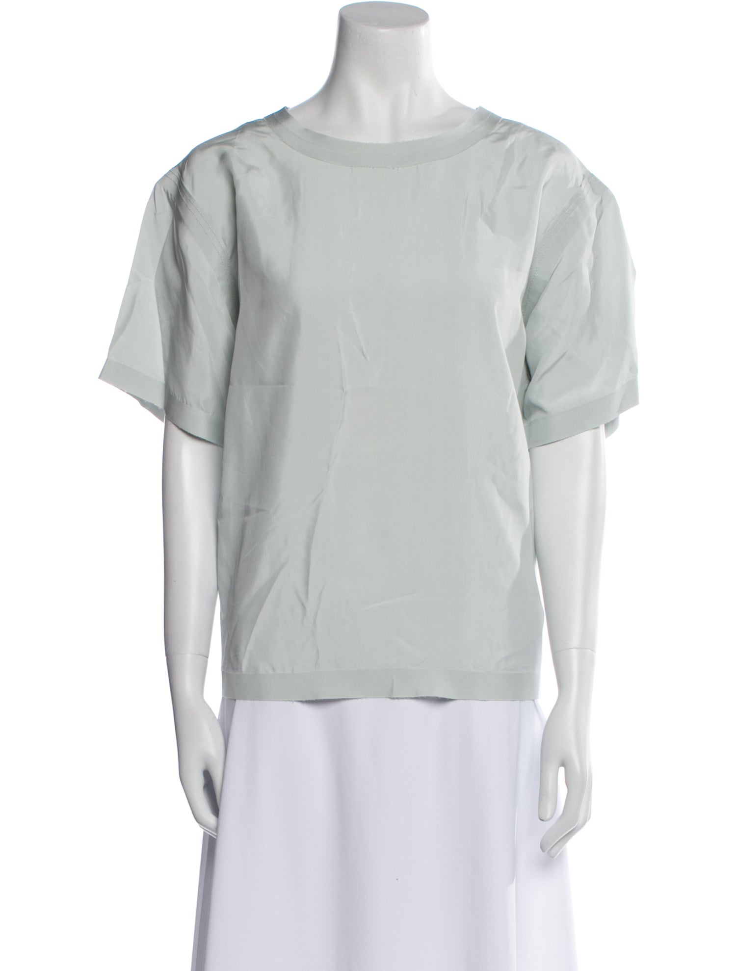 Malloni Bateau Neckline Short Sleeve T-Shirt w/ Tags