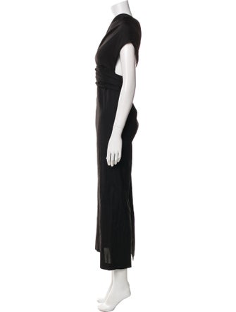 Malloni Virgin Wool Long Dress