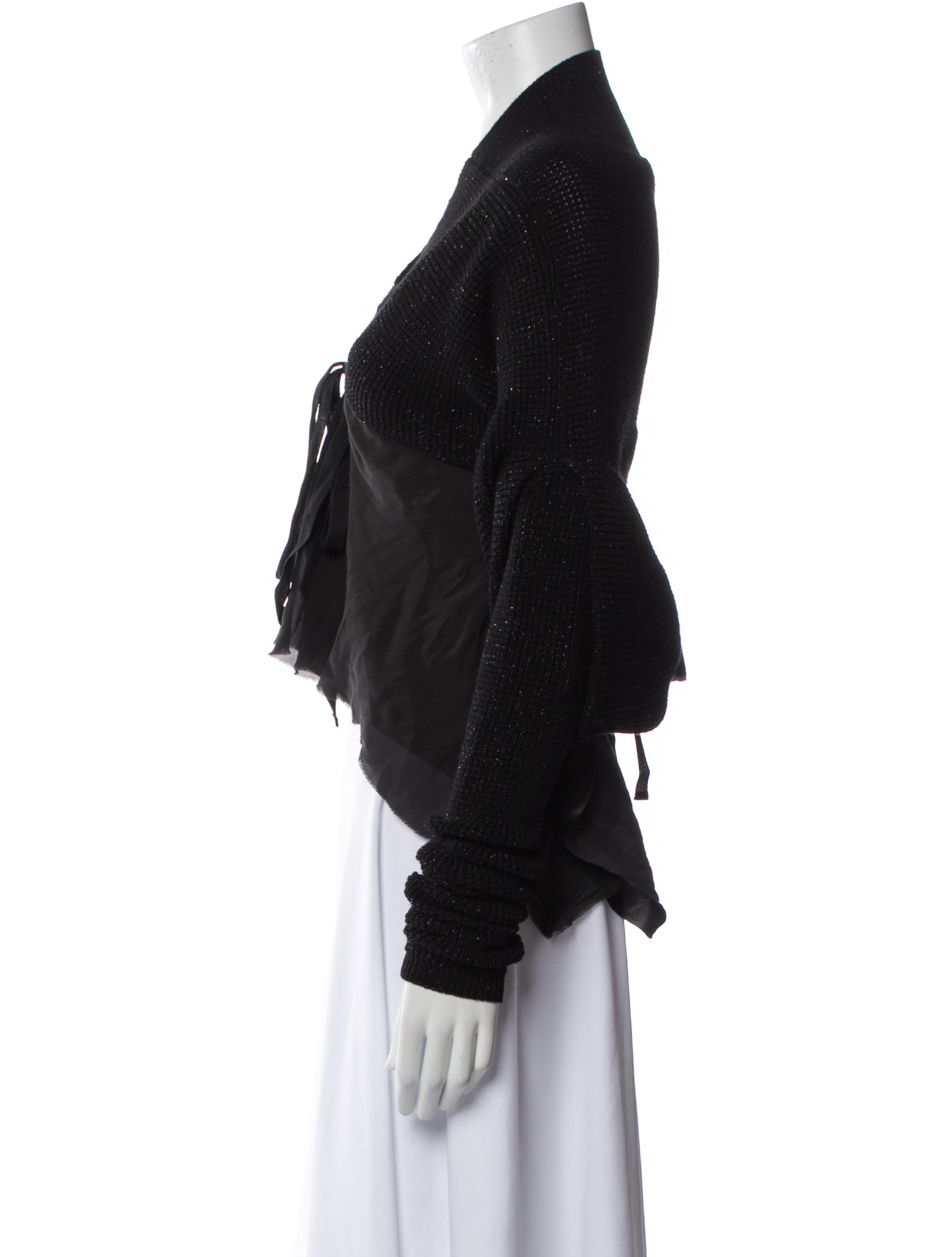 Malloni Wool V-Neck Sweater w/ Tags