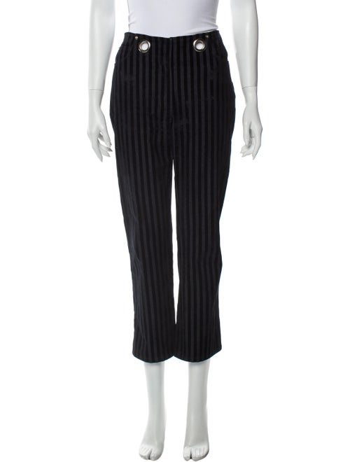 Miaou Mid-Rise Straight Leg Jeans Blue