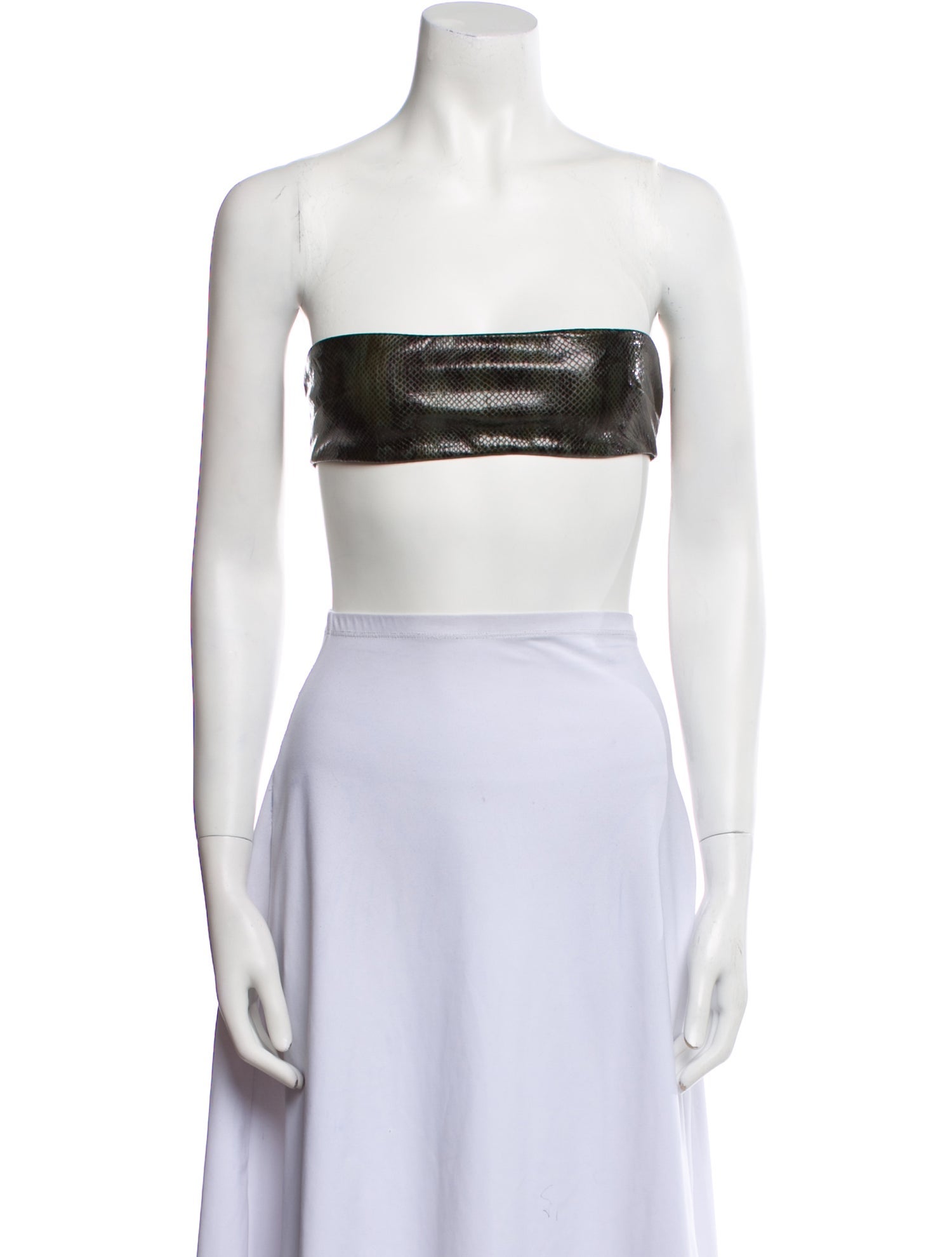 Miaou Strapless Crop Top w/ Tags