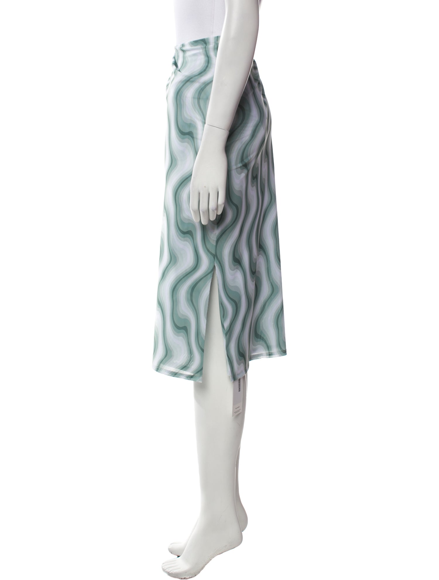 Miaou Printed Knee-Length Skirt