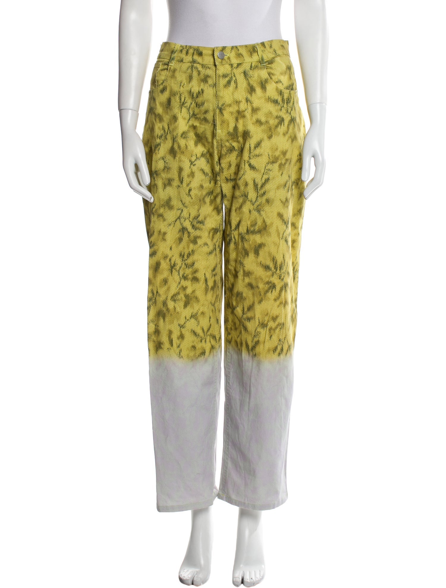 Miaou Floral Print Wide Leg Pants