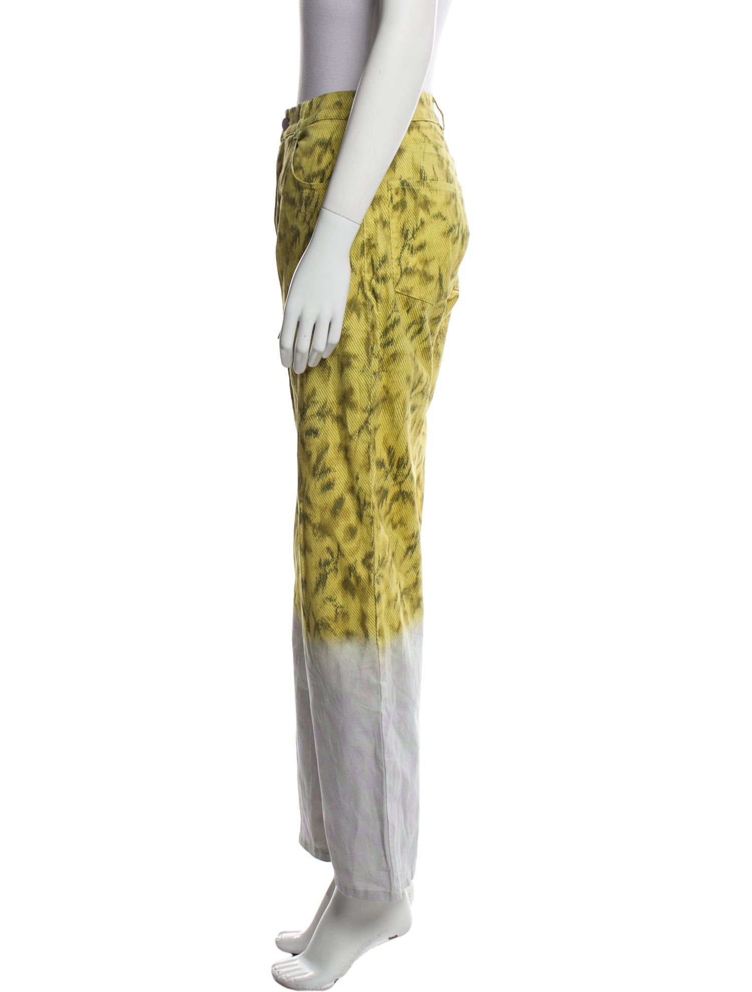 Miaou Floral Print Wide Leg Pants