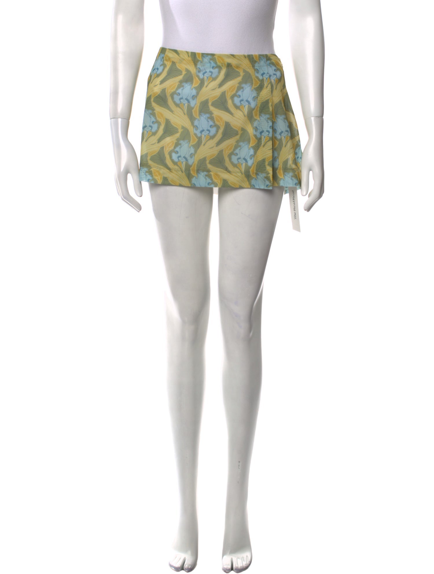 Miaou Printed Mini Skirt w/ Tags