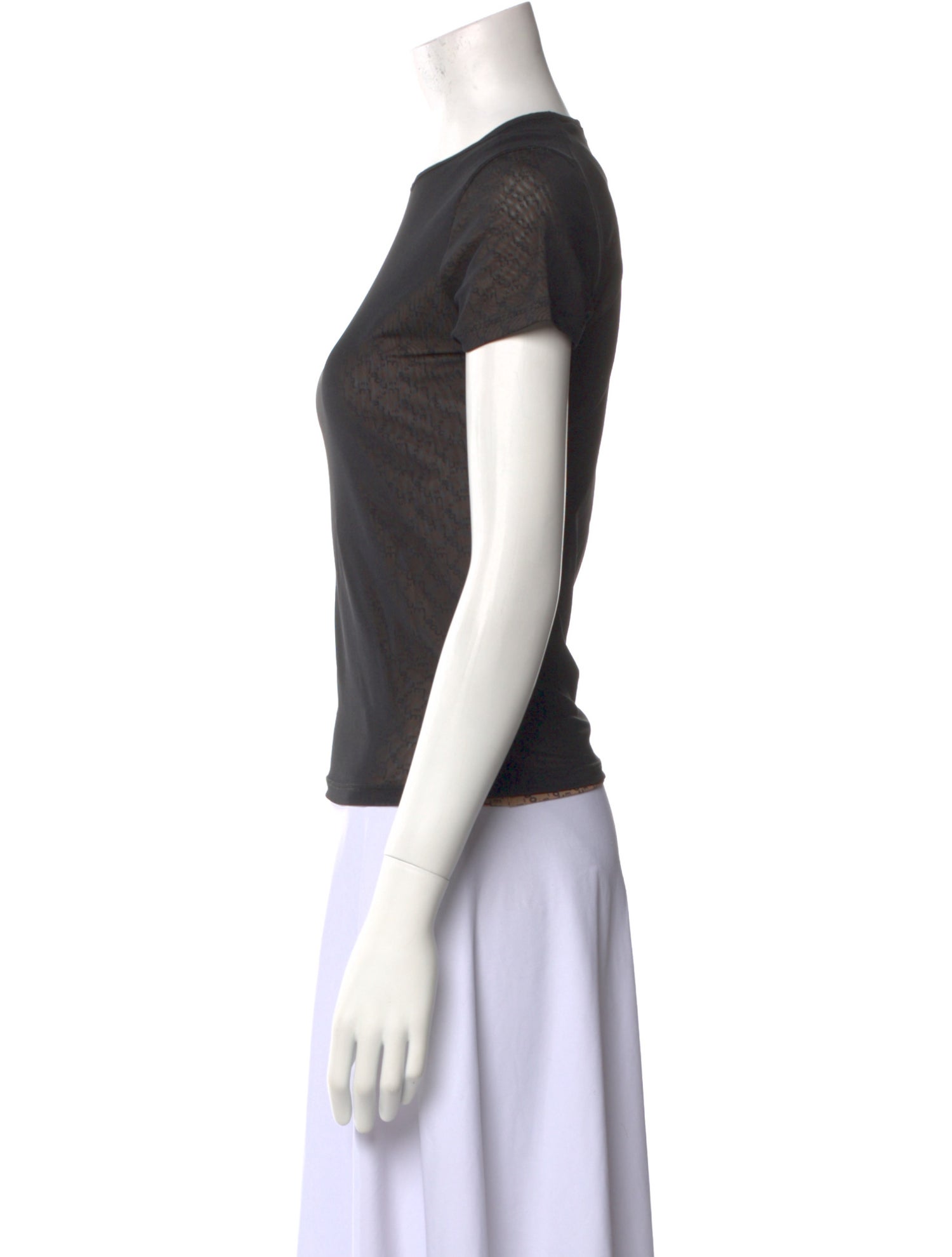 Miaou Crew Neck Short Sleeve T-Shirt w/ Tags