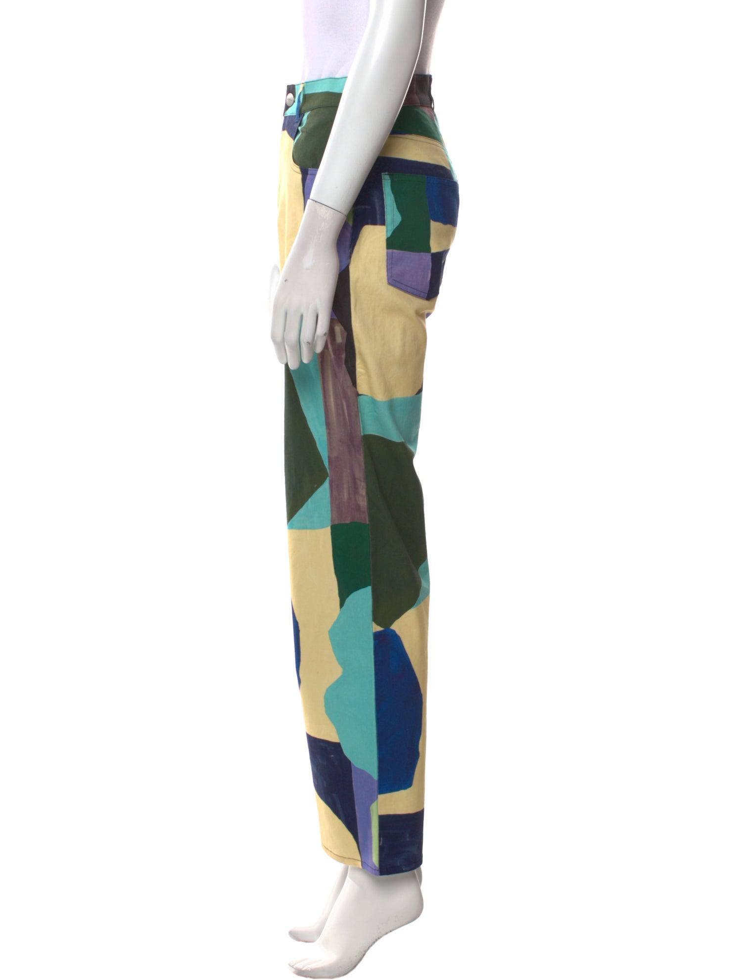 Miaou Printed Wide Leg Pants