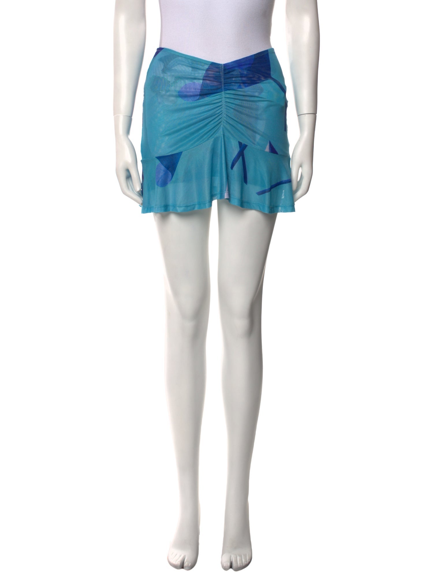 Miaou Ruffle Embellishment Mini Skirt w/ Tags