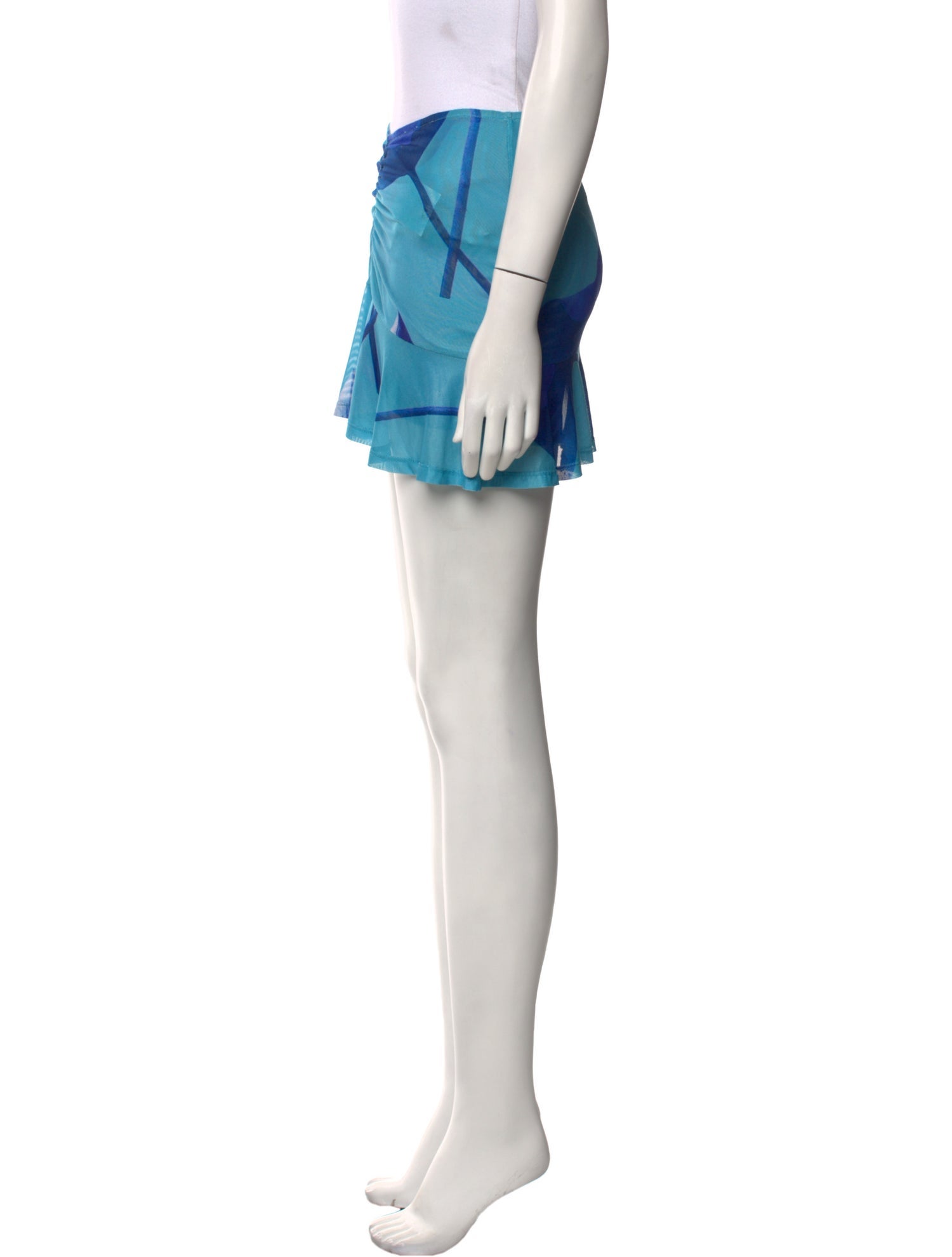 Miaou Ruffle Embellishment Mini Skirt w/ Tags