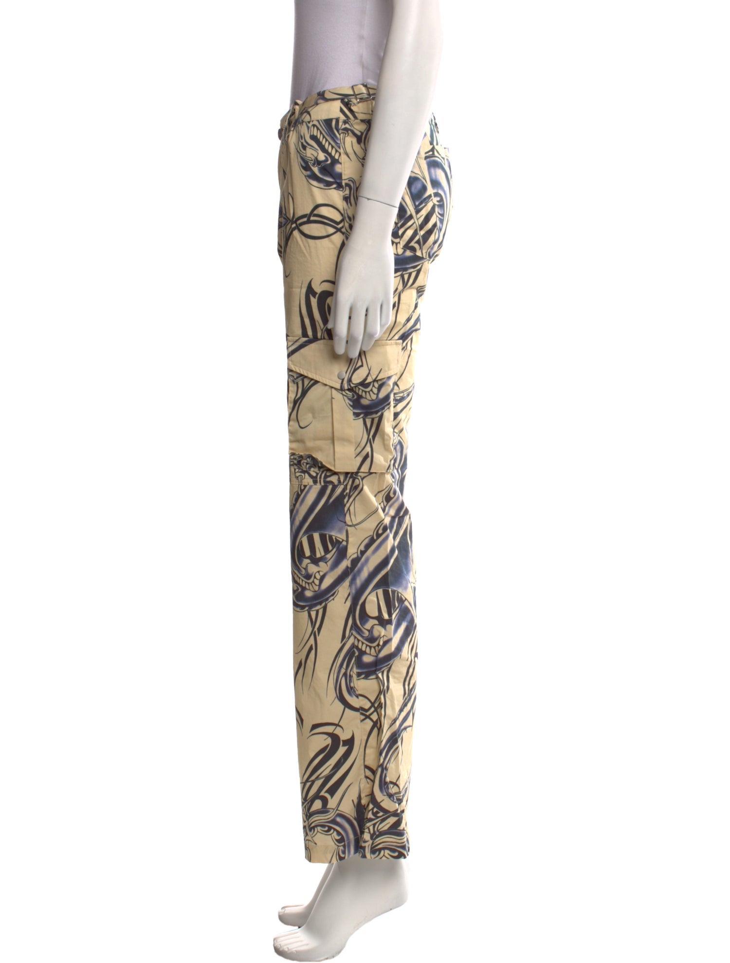 Miaou Printed Wide Leg Pants