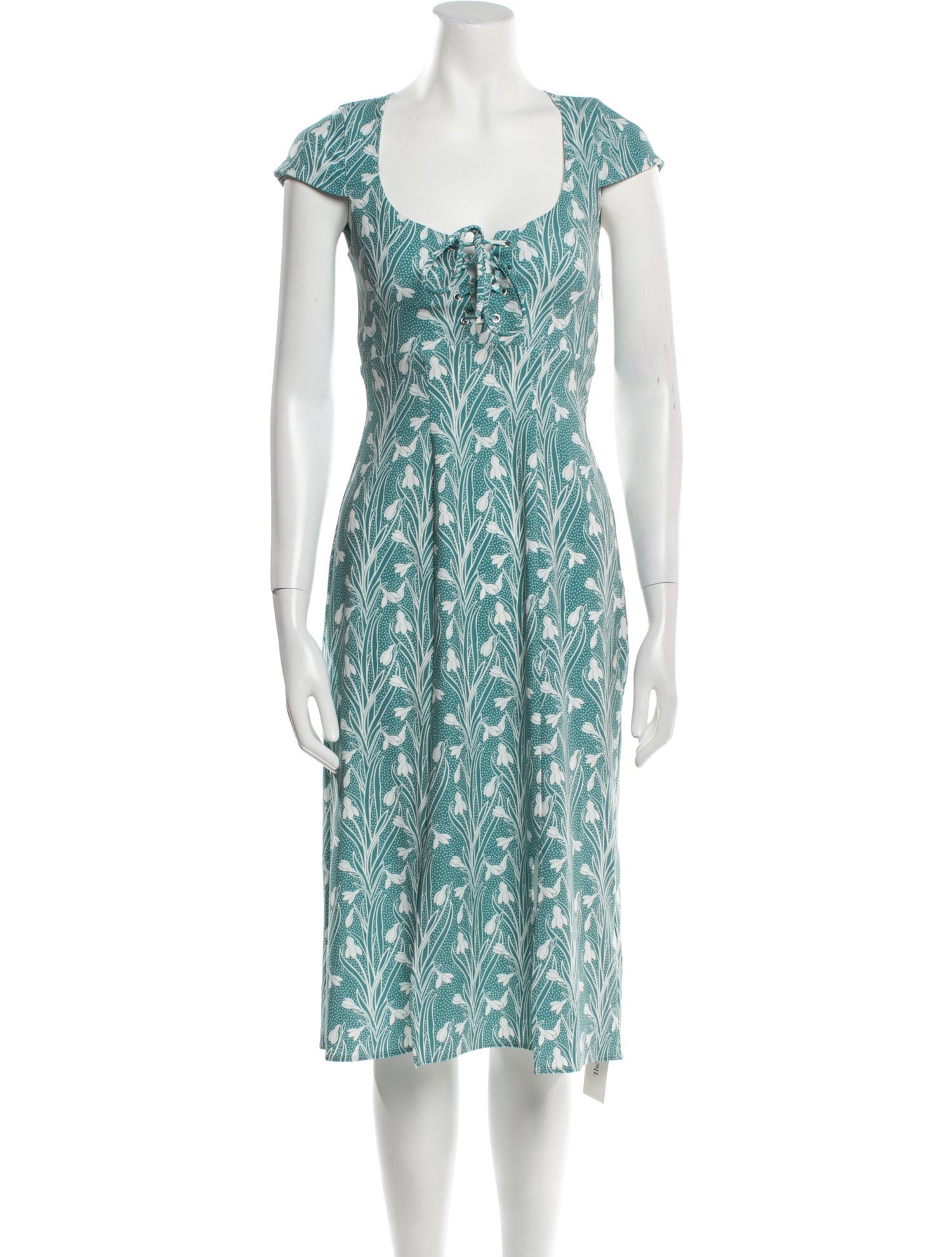 Miaou Printed Midi Length Dress