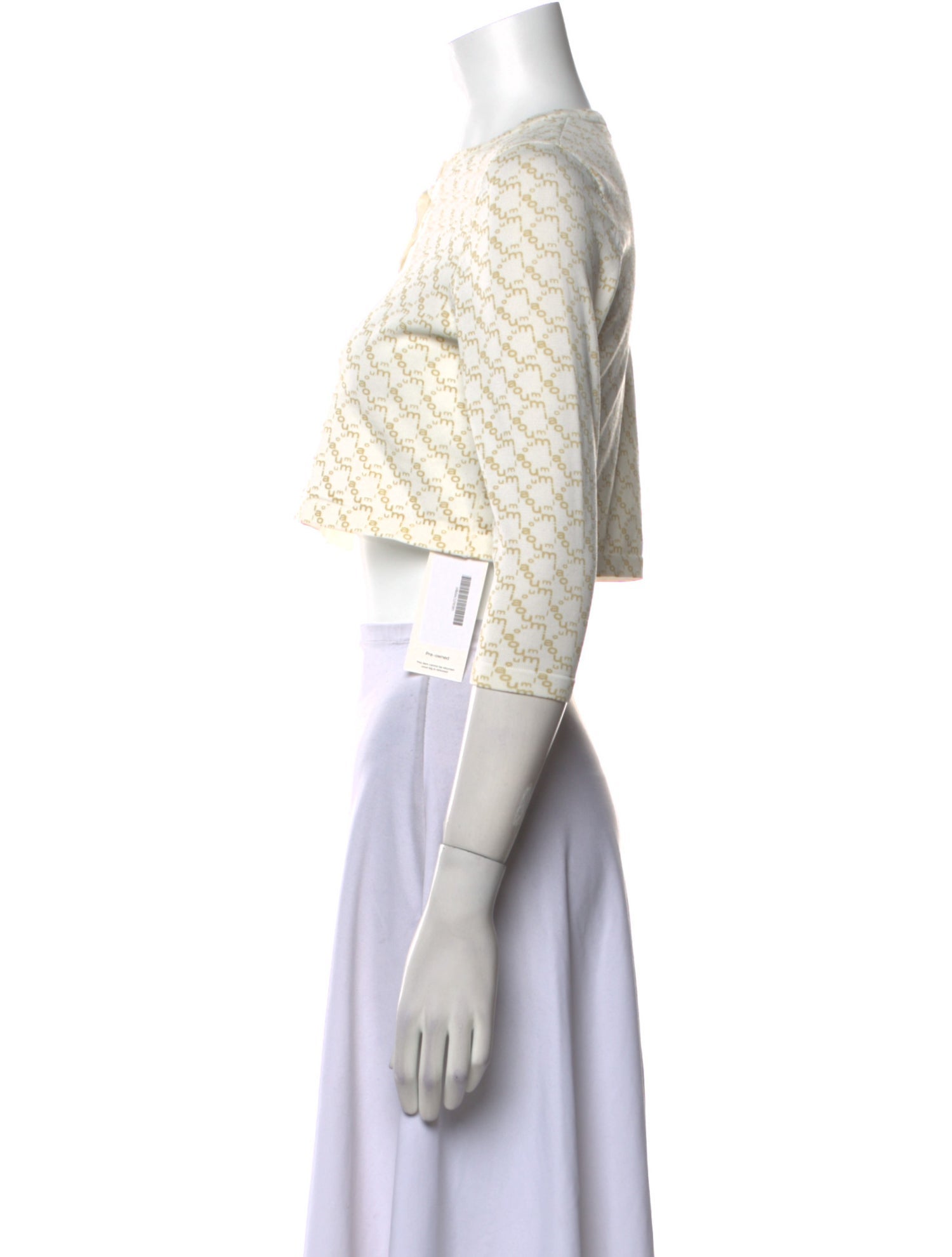 Miaou Printed Crew Neck Sweater