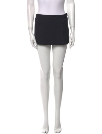 Miaou Pleated Accents Mini Skirt