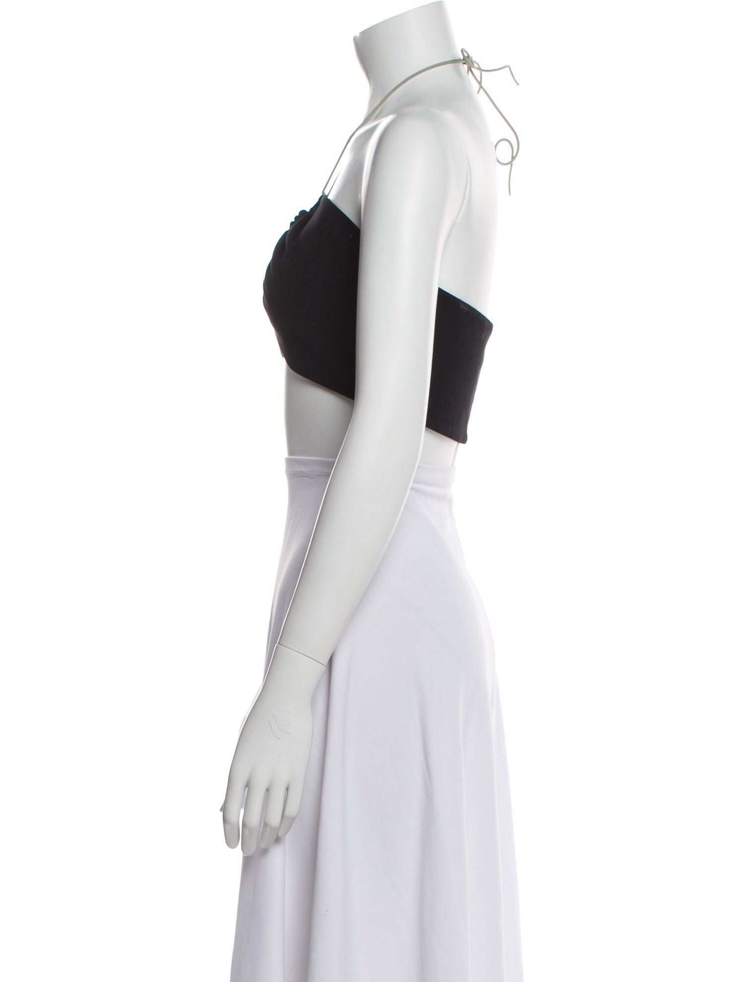 Miaou Strapless Crop Top