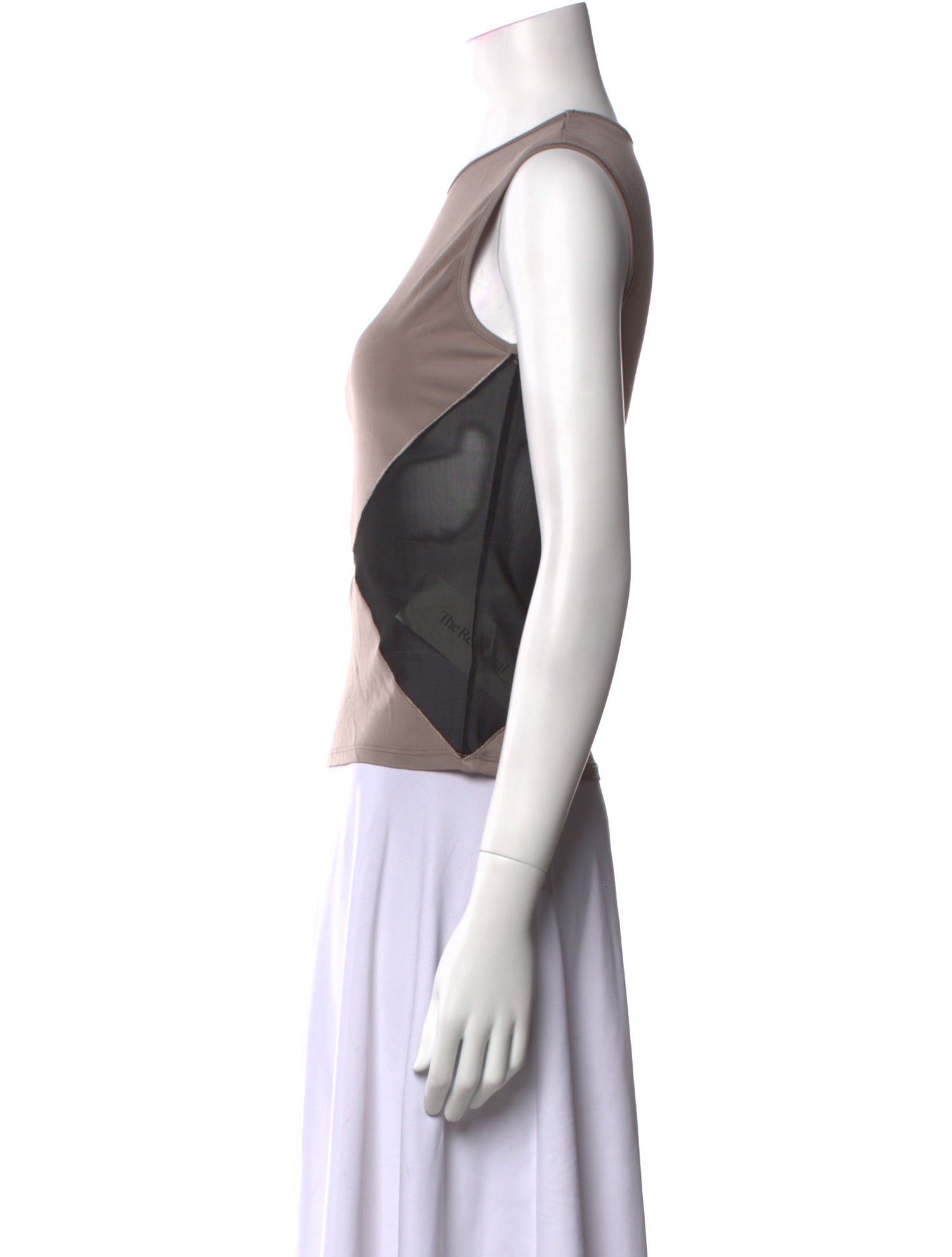 Miaou Crew Neck Sleeveless Top