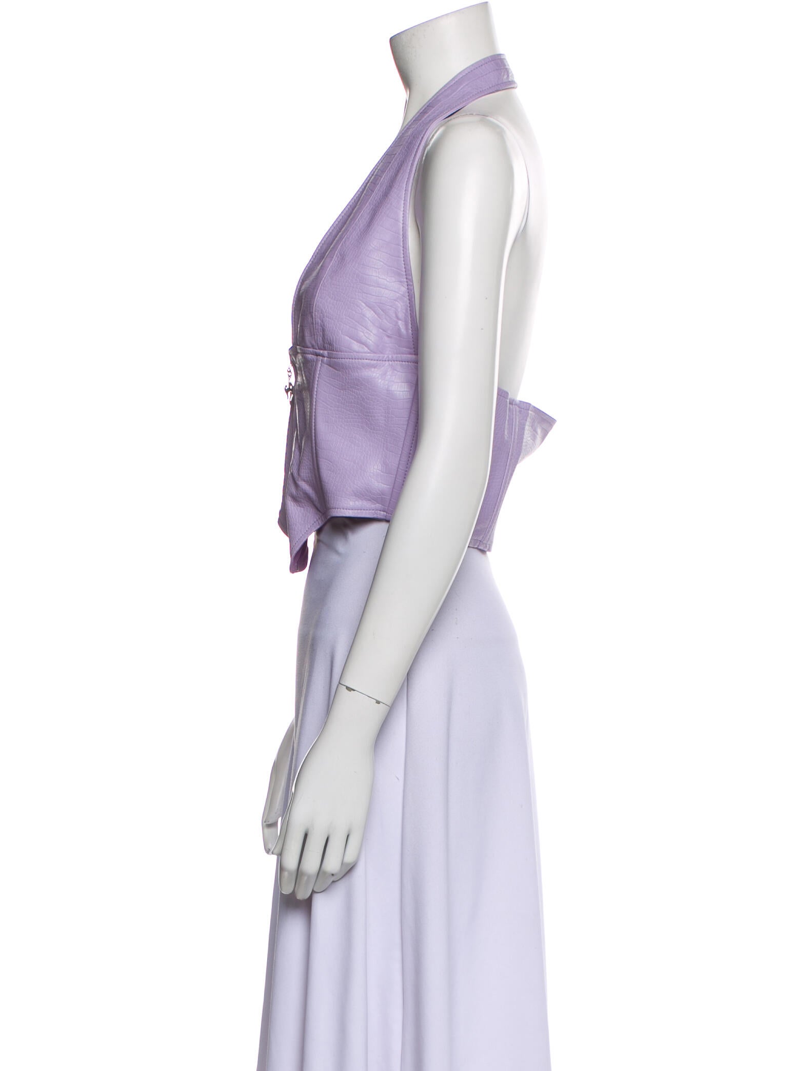 Miaou Halterneck Sleeveless Crop Top w/ Tags