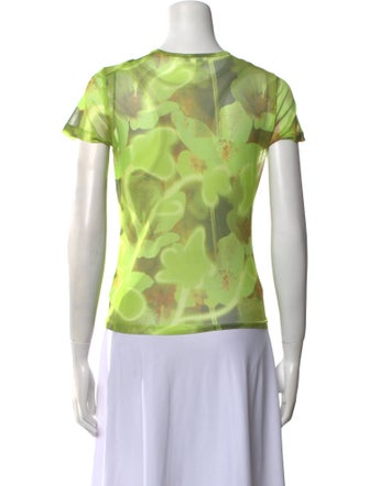 Miaou Printed Crew Neck T-Shirt