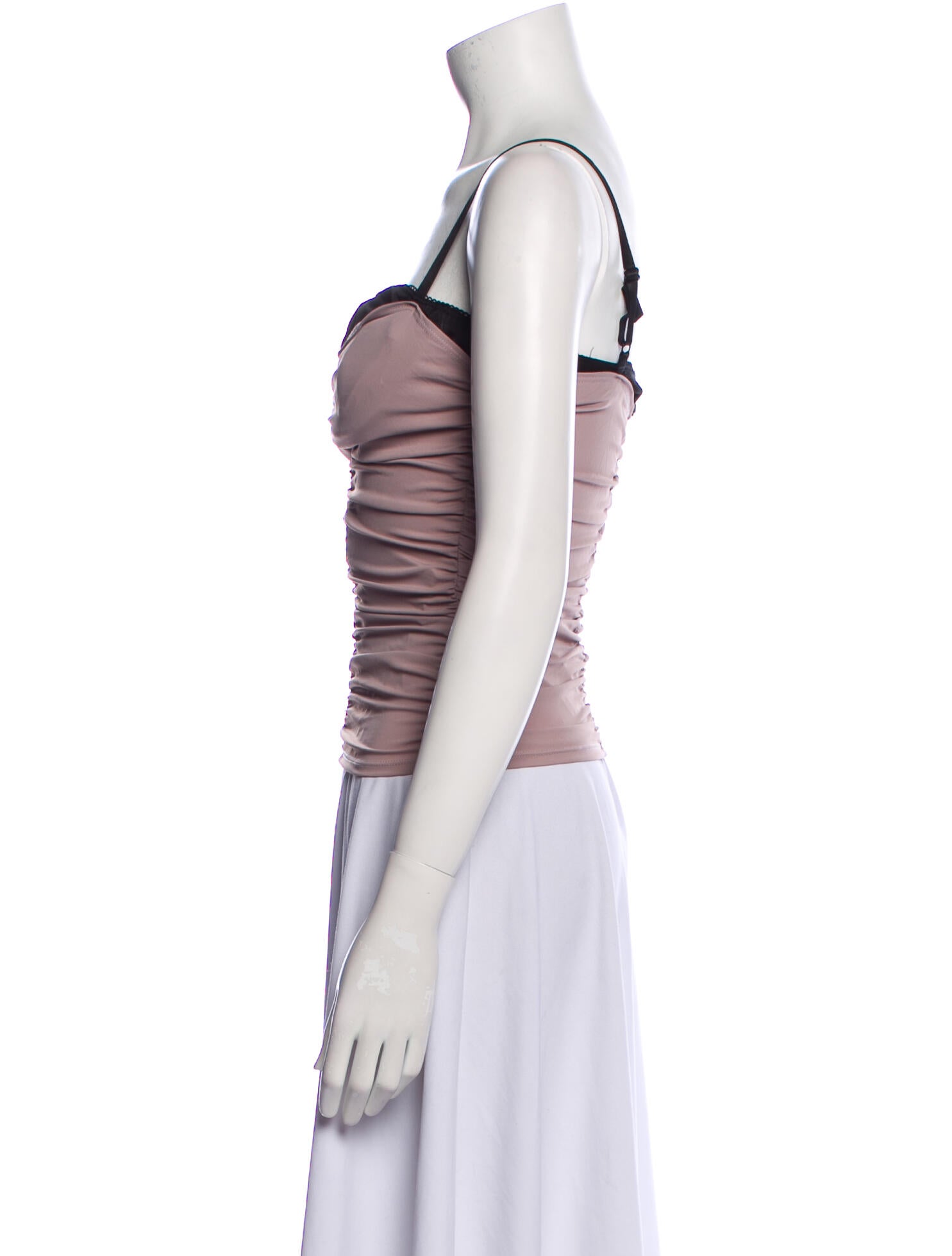 Miaou V-Neck Sleeveless Crop Top