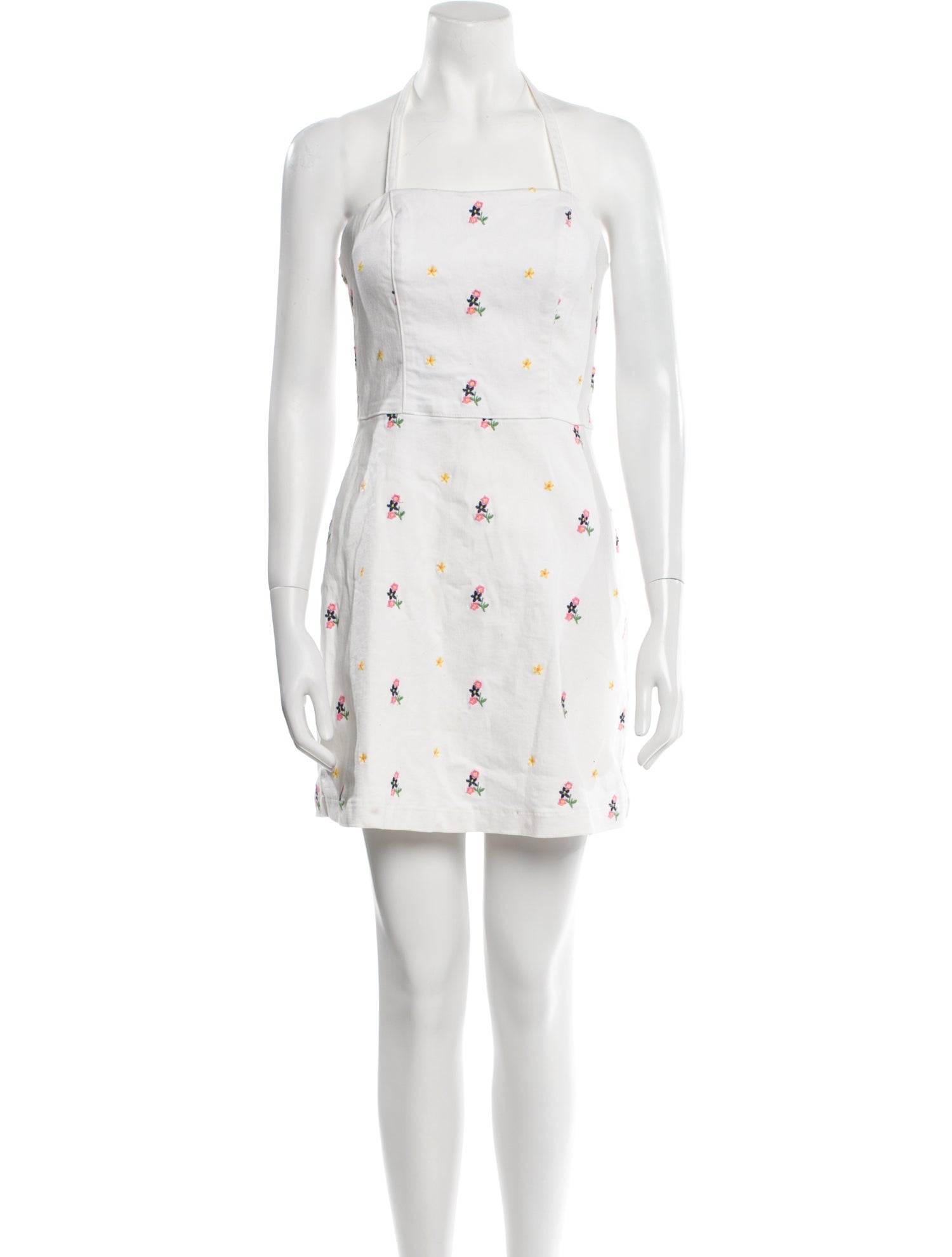 Miaou Floral Print Mini Dress