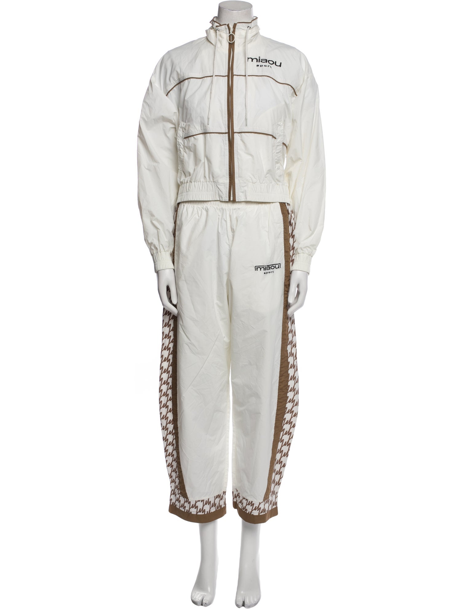 Miaou Nylon Printed Tracksuit