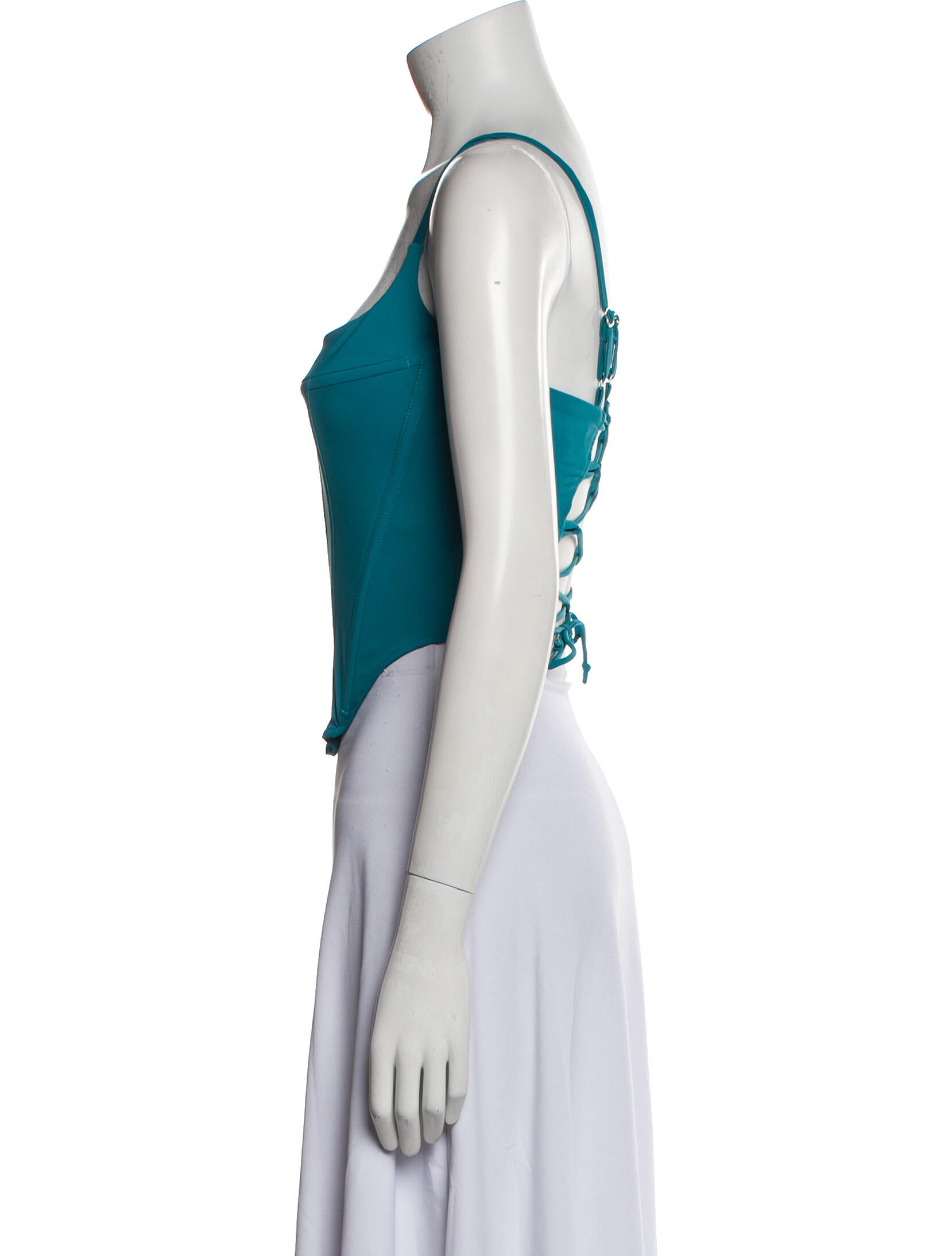 Miaou Square Neckline Sleeveless Crop Top w/ Tags