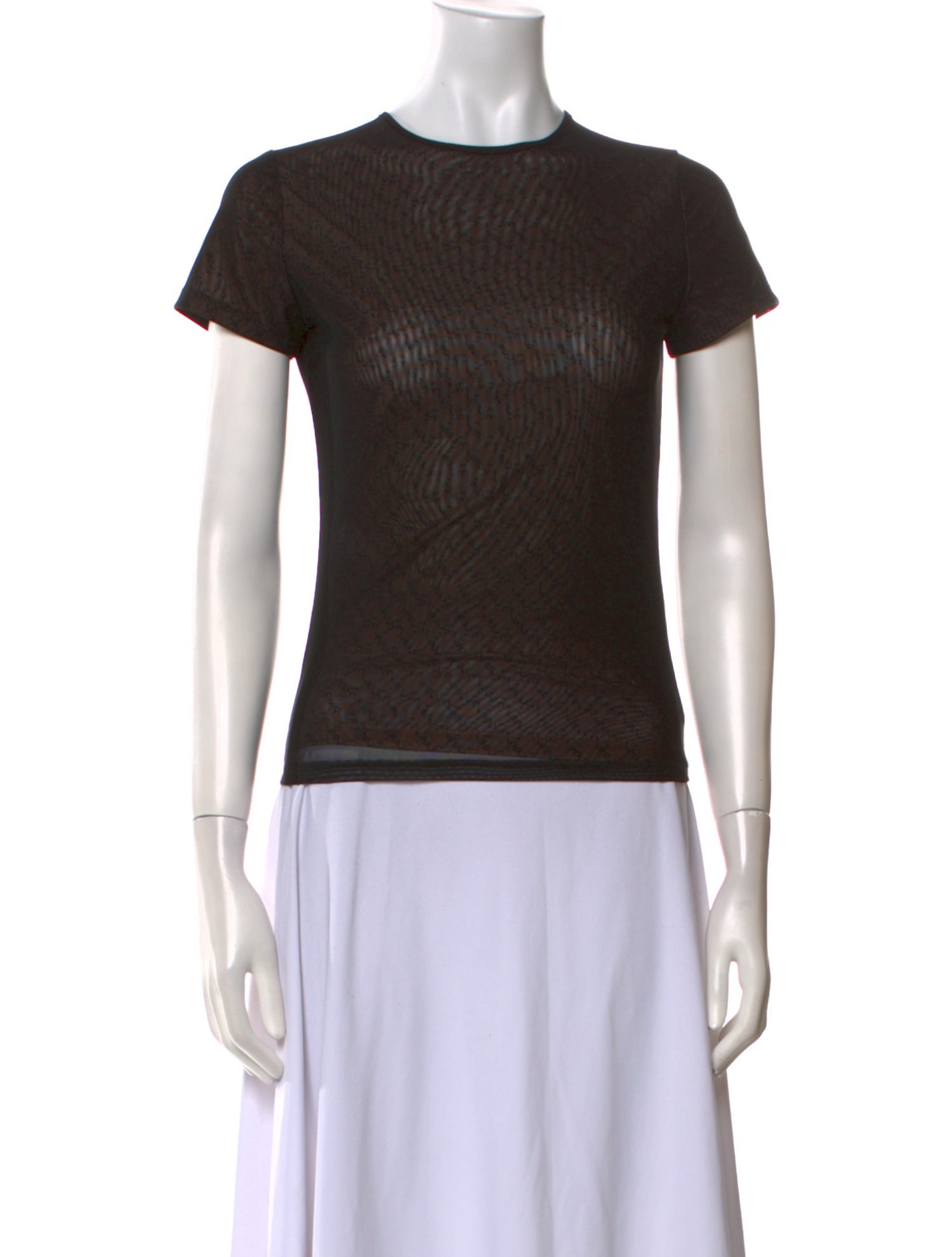 Miaou Crew Neck Short Sleeve T-Shirt