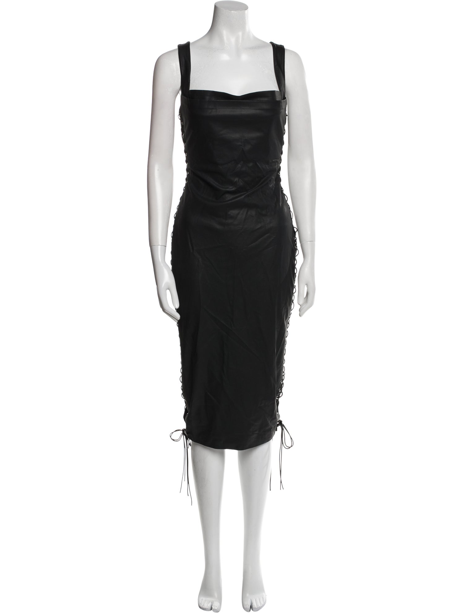 Miaou Square Neckline Midi Length Dress w/ Tags