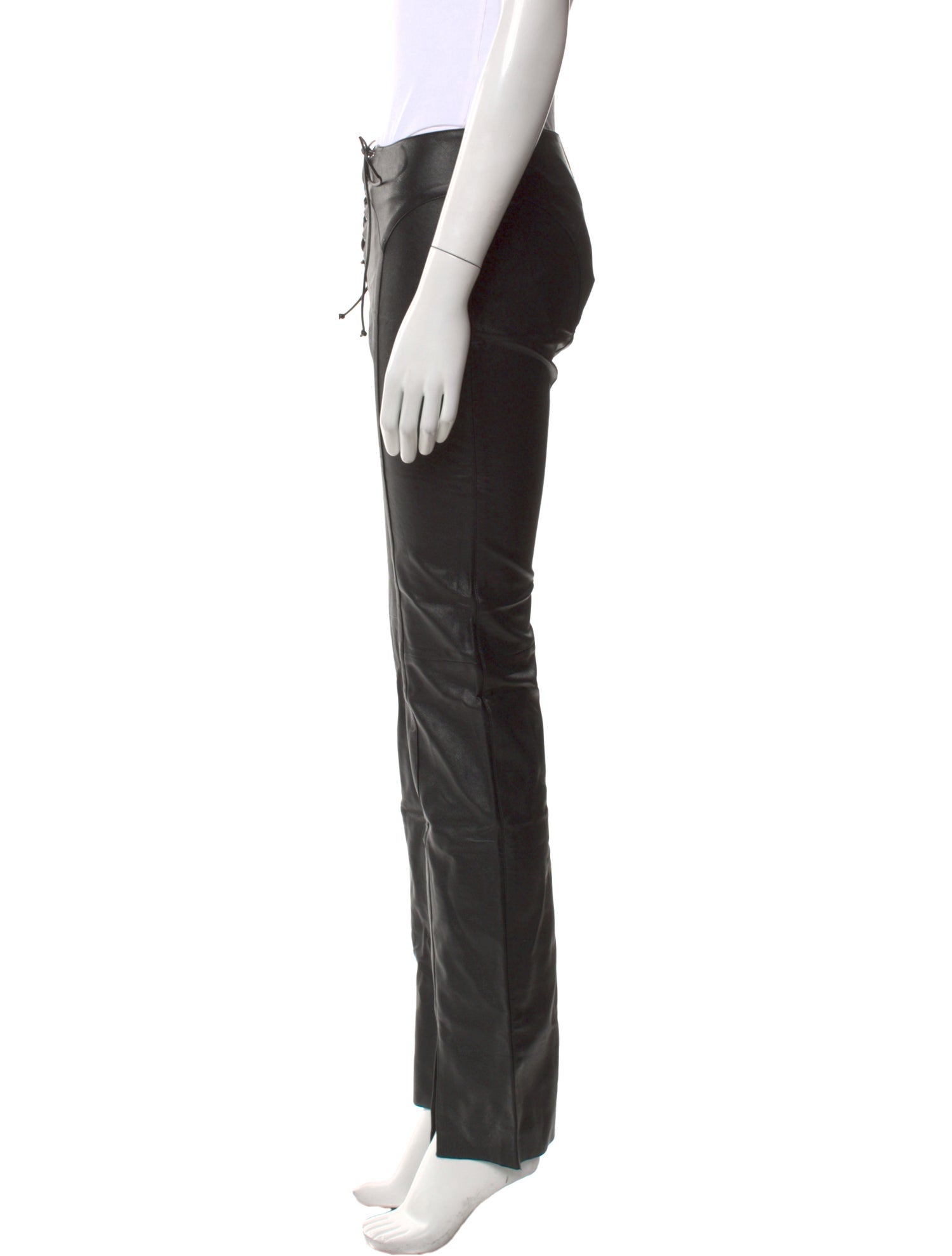 Miaou Faux Leather Straight Leg Pants w/ Tags