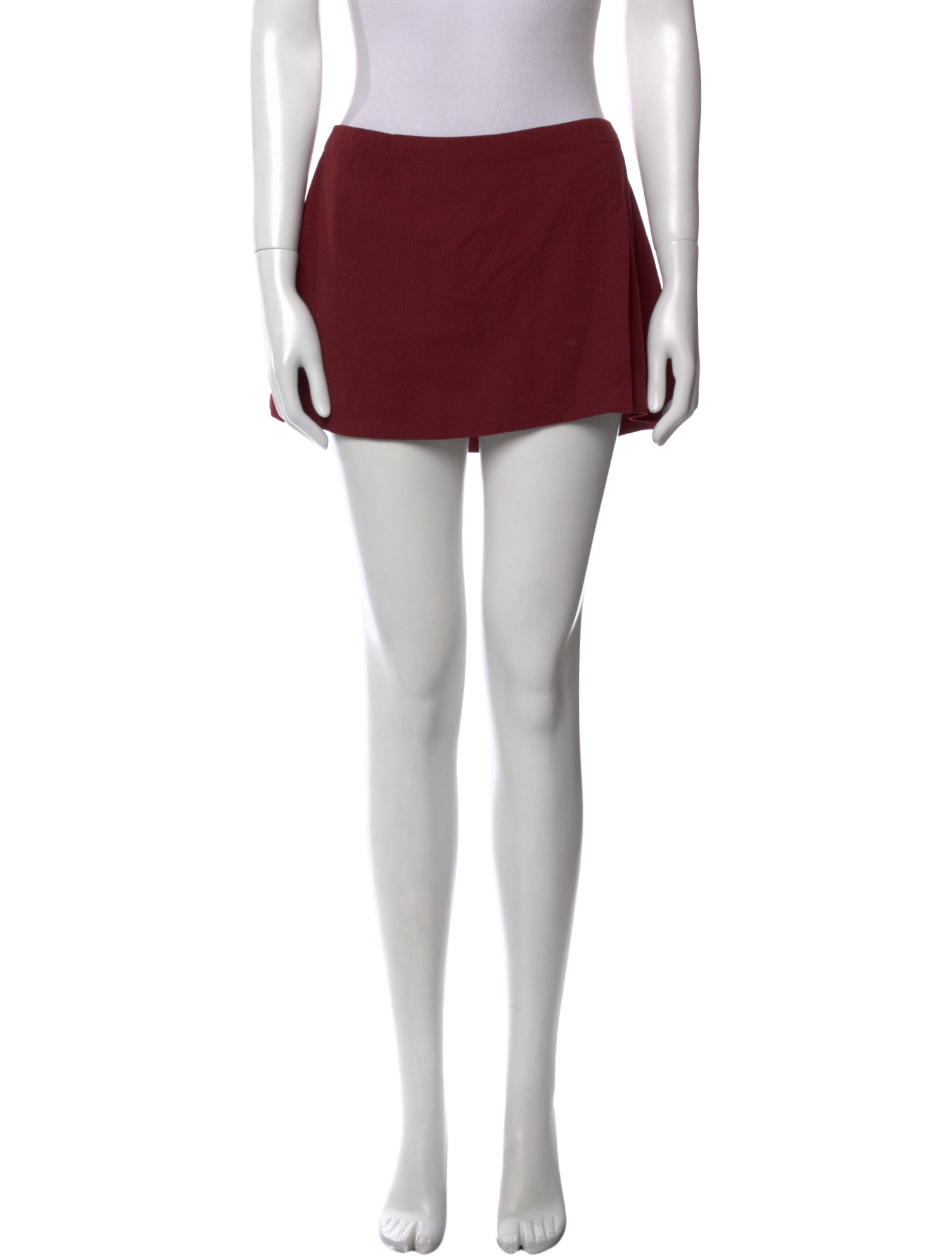 Miaou Pleated Accents Mini Skirt w/ Tags