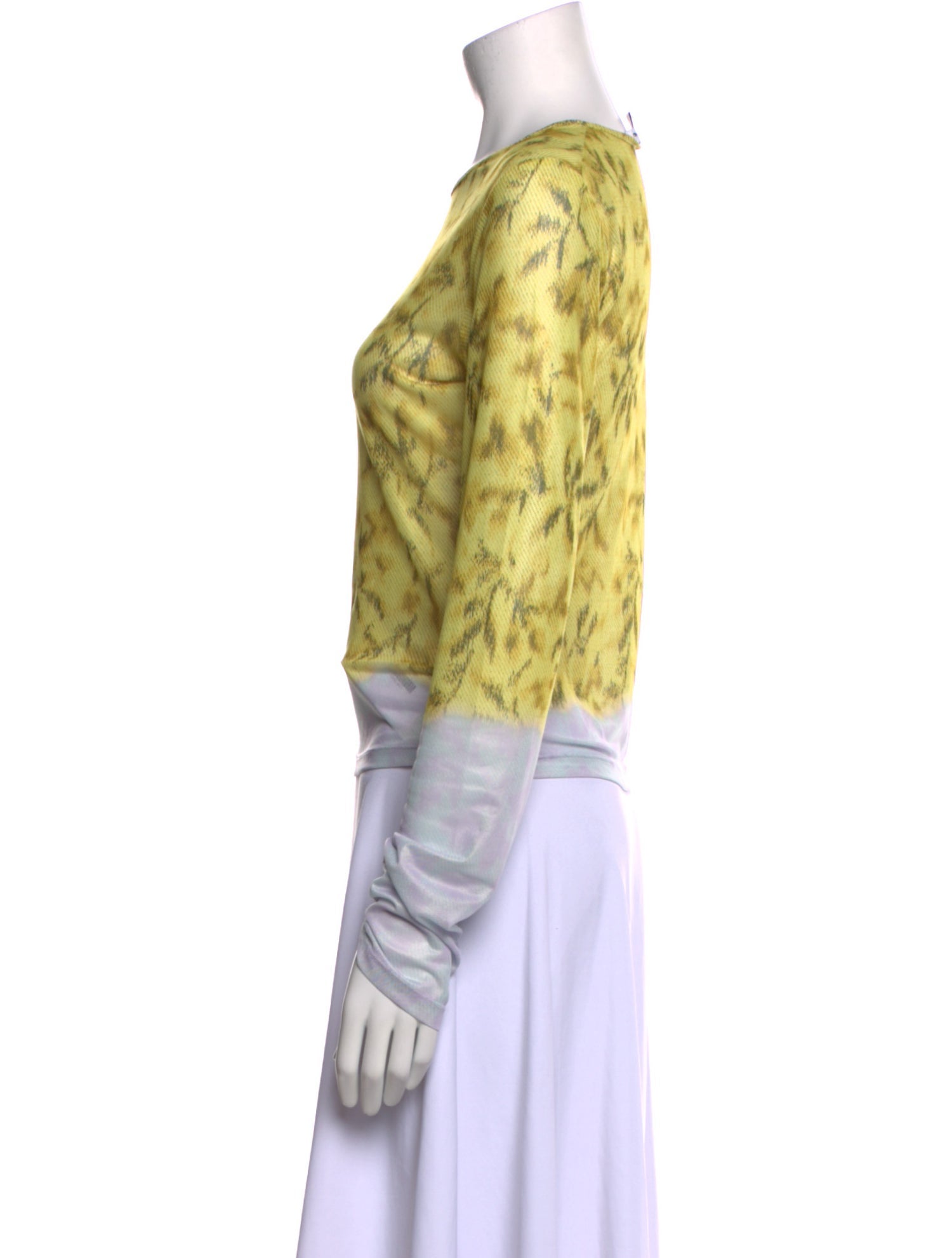 Miaou Patterned Crew Neck Sweatshirt