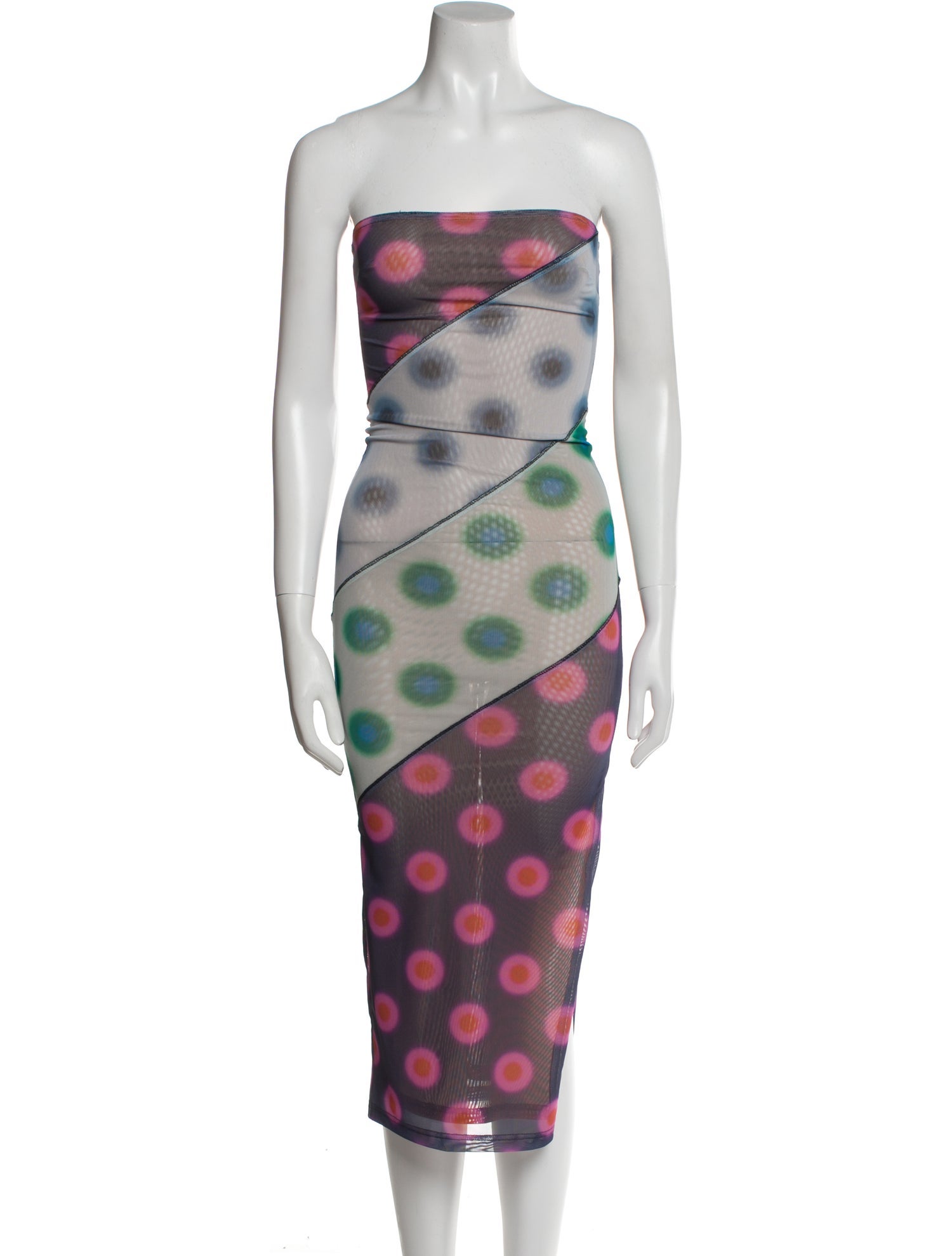 Miaou Printed Midi Length Dress
