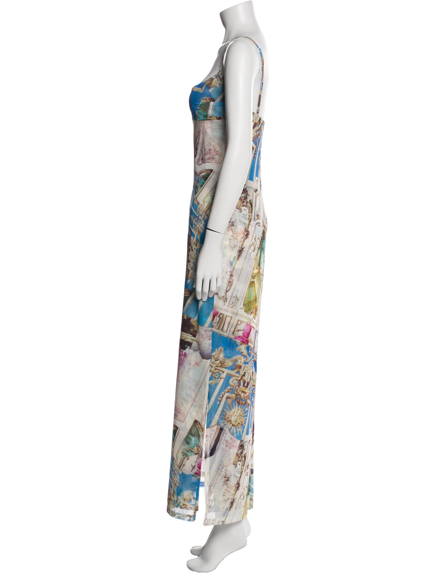 Miaou Printed Long Dress