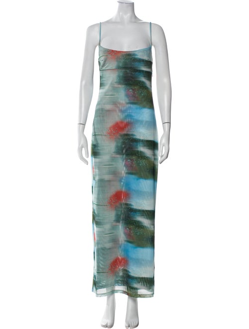 Miaou Printed Long Dress