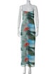 Miaou Printed Long Dress