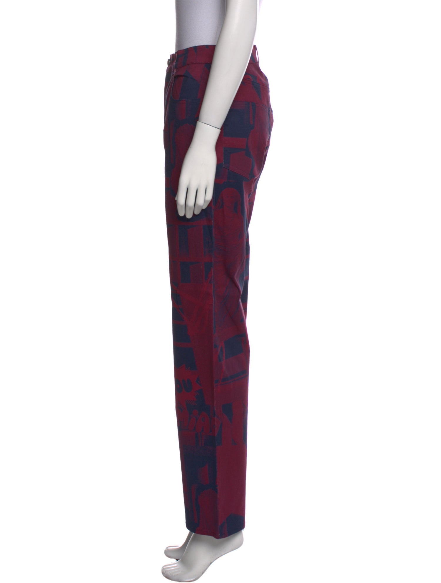 Miaou Printed Wide Leg Pants