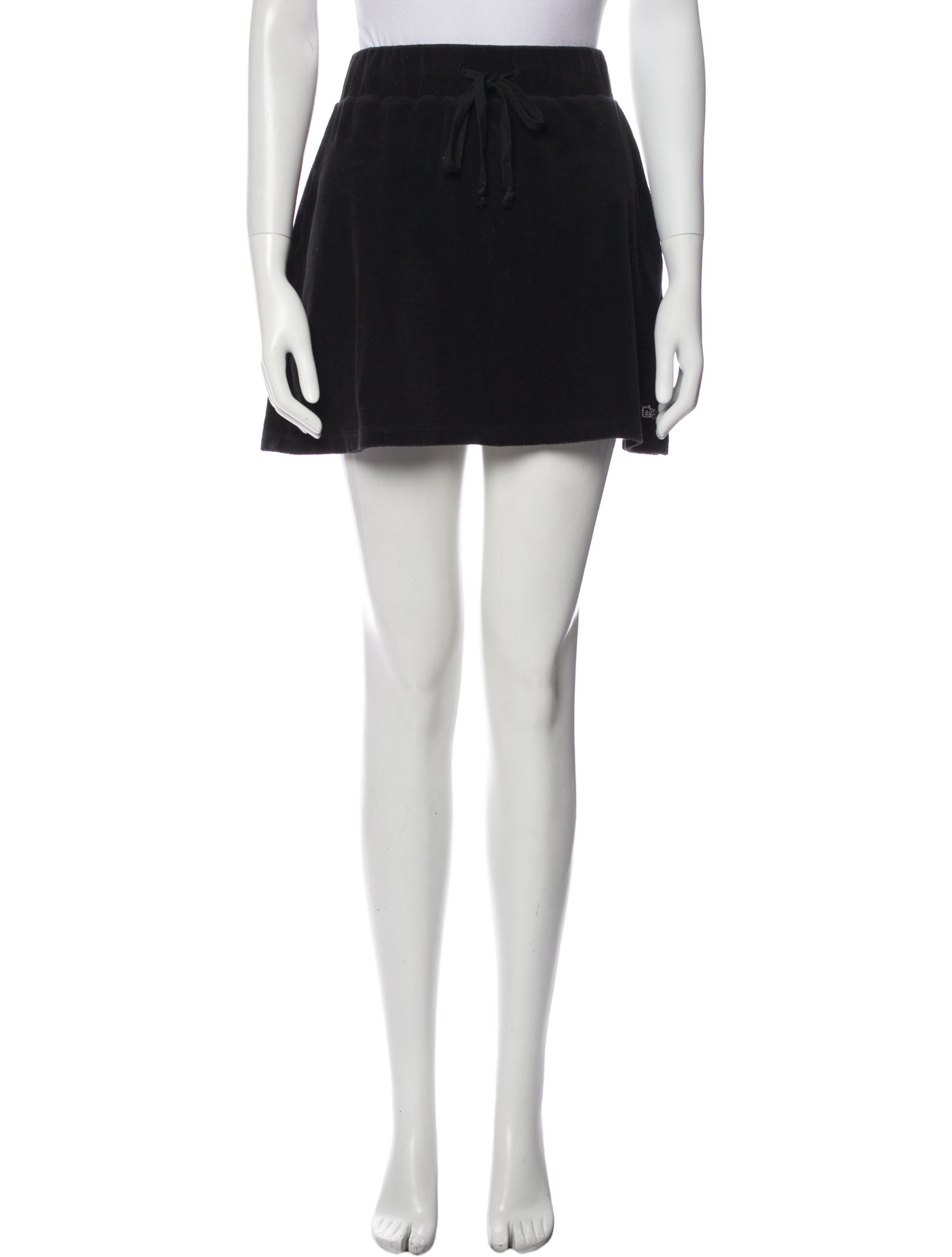 Miaou Crystal Embellishments Mini Skirt