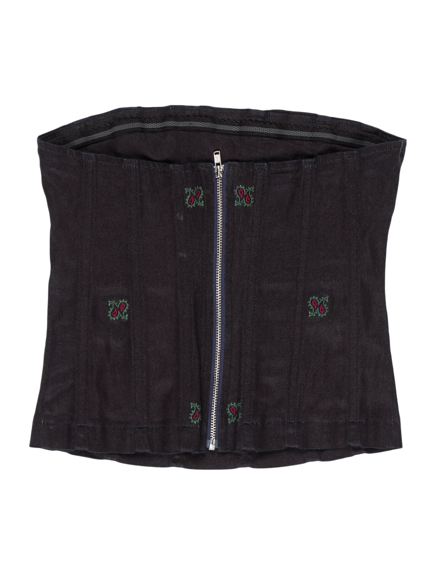 Miaou Strapless Crop Top