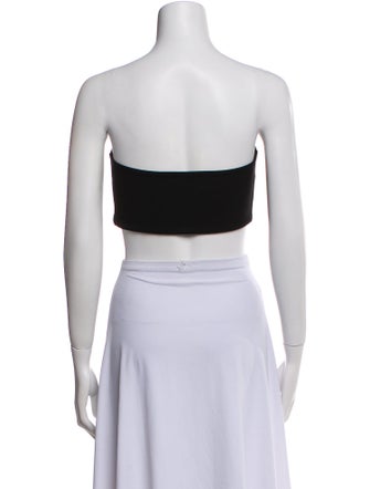 Miaou Strapless Crop Top