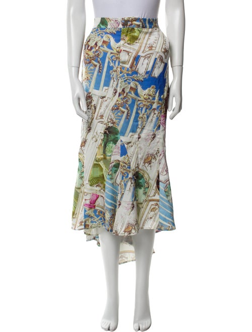 Miaou Printed Midi Length Skirt