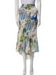 Miaou Printed Midi Length Skirt