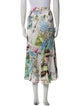 Miaou Printed Midi Length Skirt